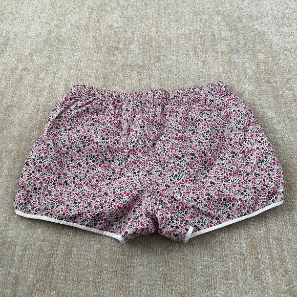 J. Crew Seaside Pull On Shorts Liberty Phoebe Floral S High Rise 100% Cotton - Picture 4 of 8